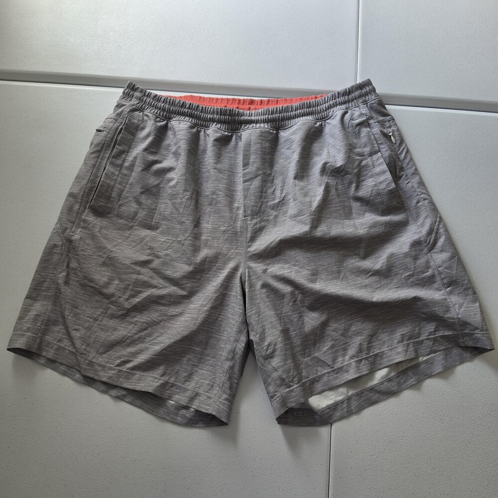 Birddogs Shorts Mens 2XL Gray Lined Quick Dry Athletic Running Gym 9 Inseam